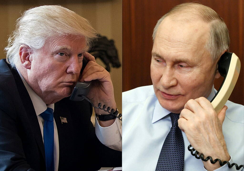 Трамп и Путин говорят по телефону