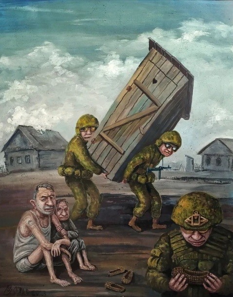 Картина Скрепецкого «Кошмар Петровича»